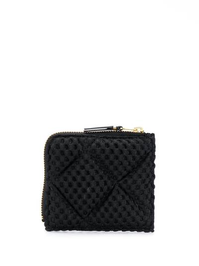 Comme Des Garçons black quilted wallet outlook