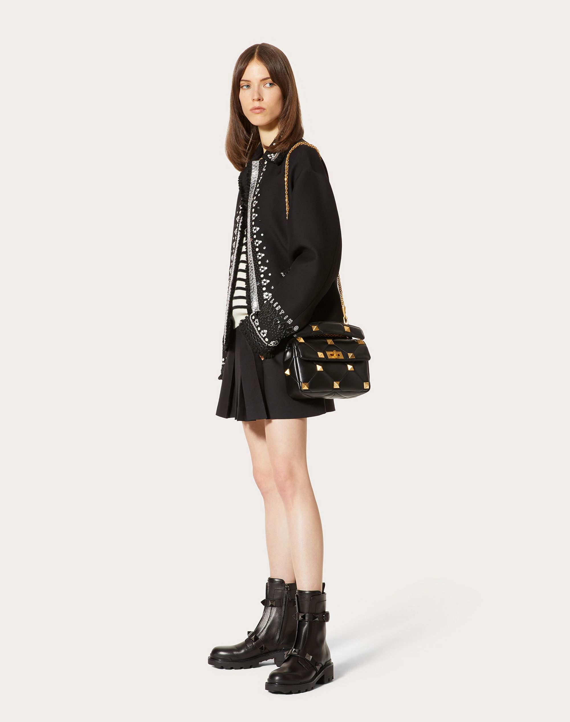 CREPE COUTURE MINISKIRT - 2