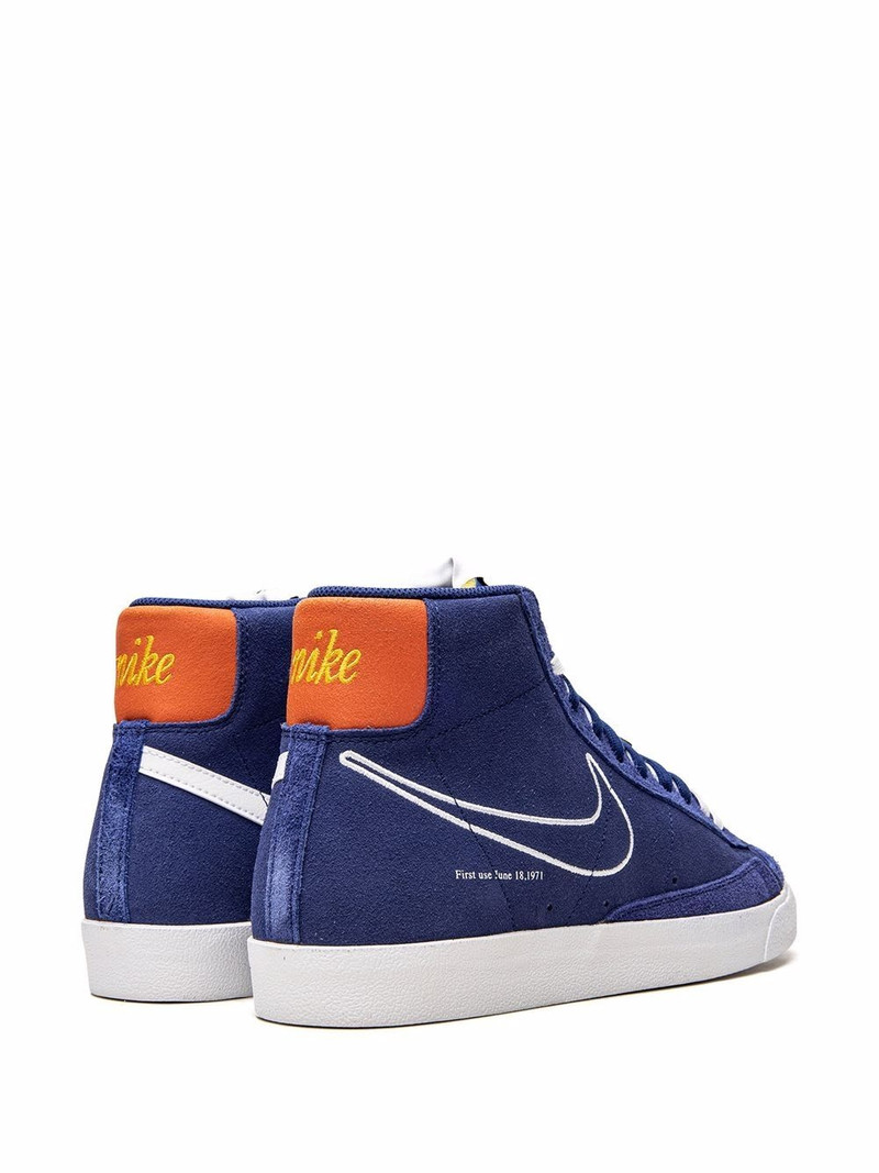 Blazer Mid '77 "First Use - Blue Suede" sneakers 3