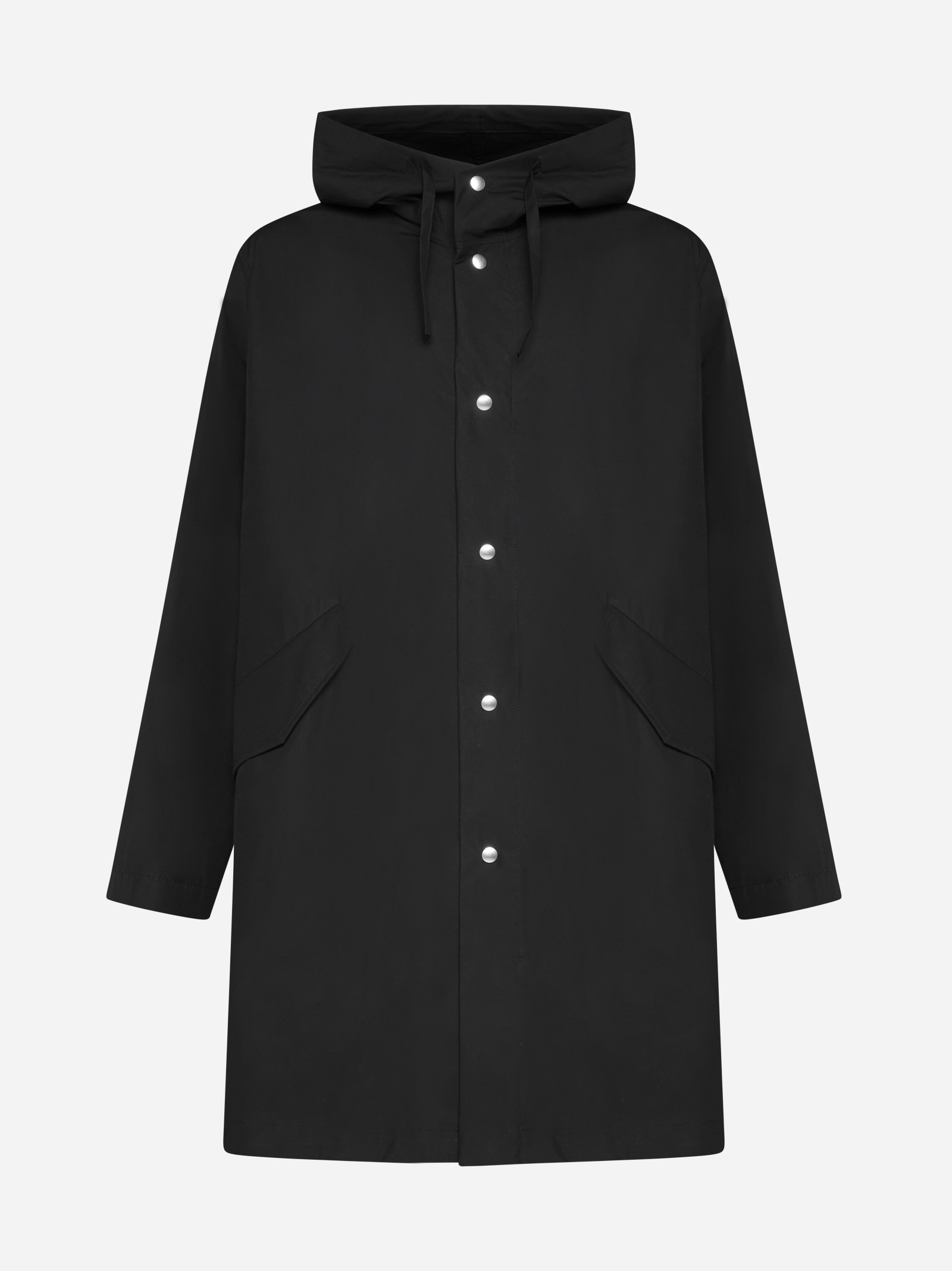 Hooded cotton parka - 1