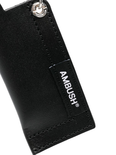 Ambush leather lighter case keychain outlook