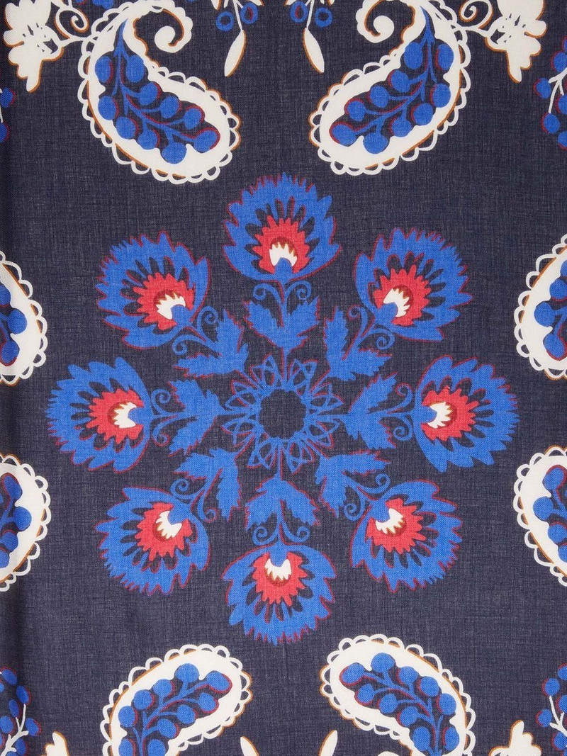 La DoubleJ Forest bandana-print scarf outlook