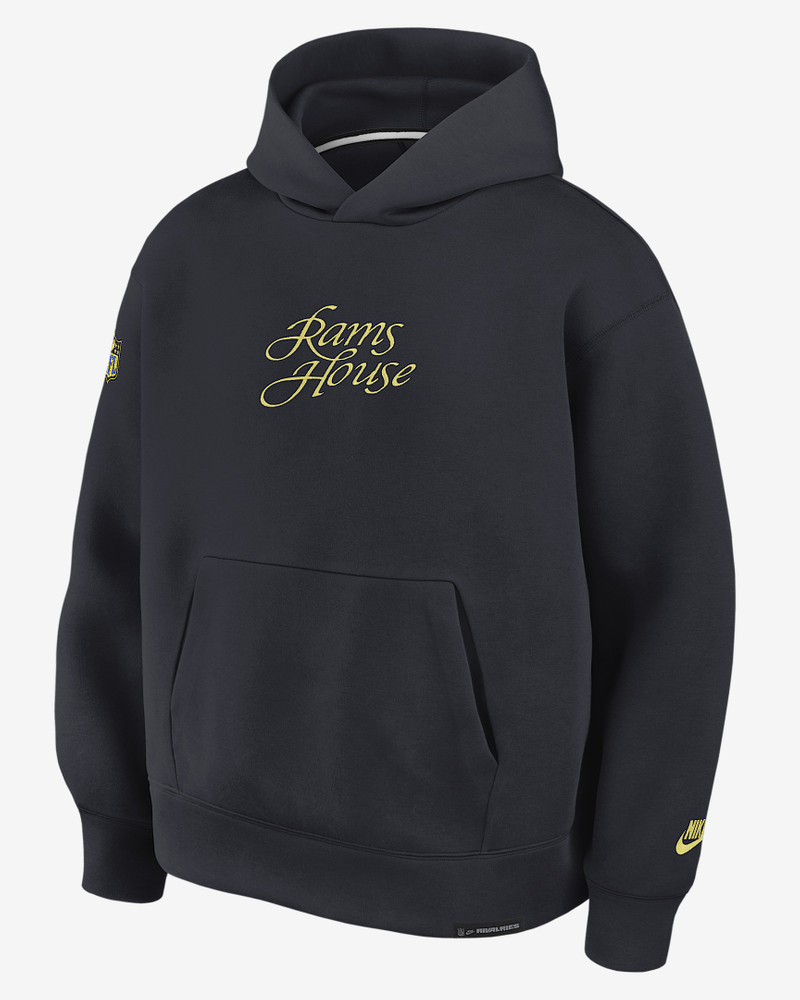 Los Angeles Rams Rivalries Collection Oversized Tech Fleece Men's Nike NFL Pullover Hoodie 9