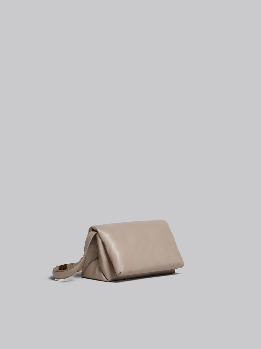 SMALL BEIGE LEATHER PRISMA BAG - 6