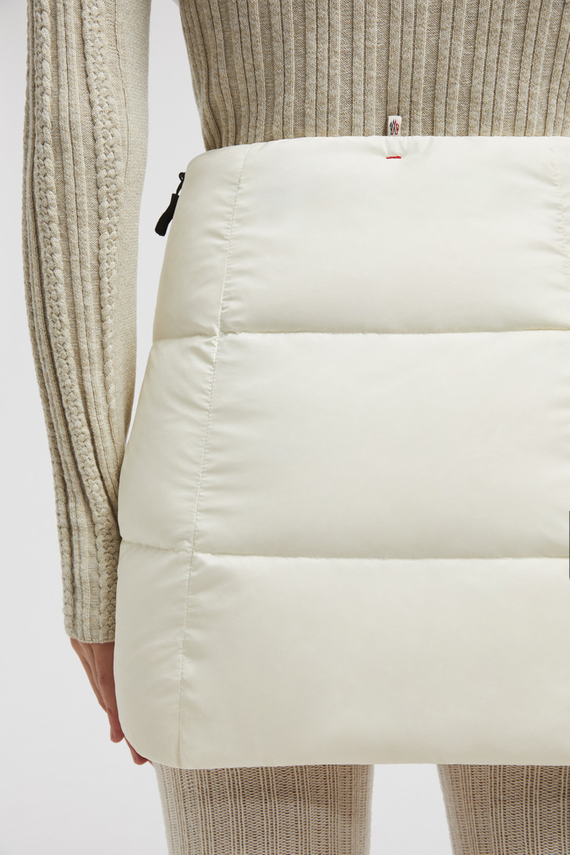 Padded Poplin Mini Skirt 4