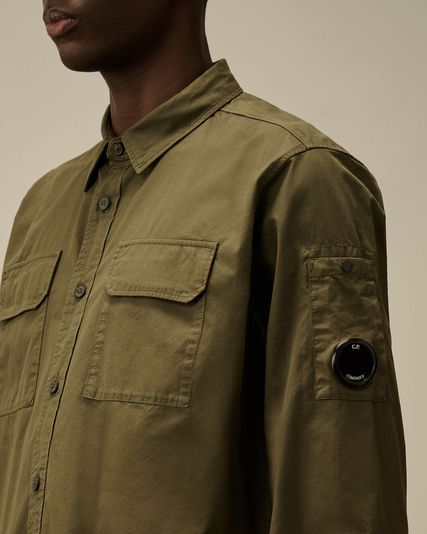 Organic Gabardine Lens Shirt - 5