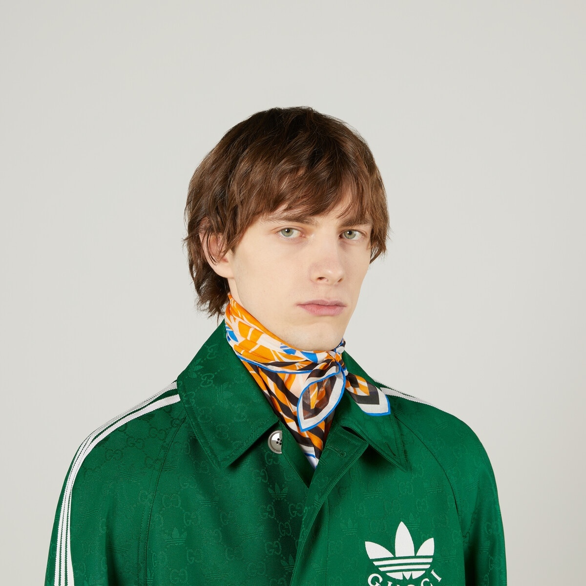 adidas x Gucci cotton voile scarf - 3