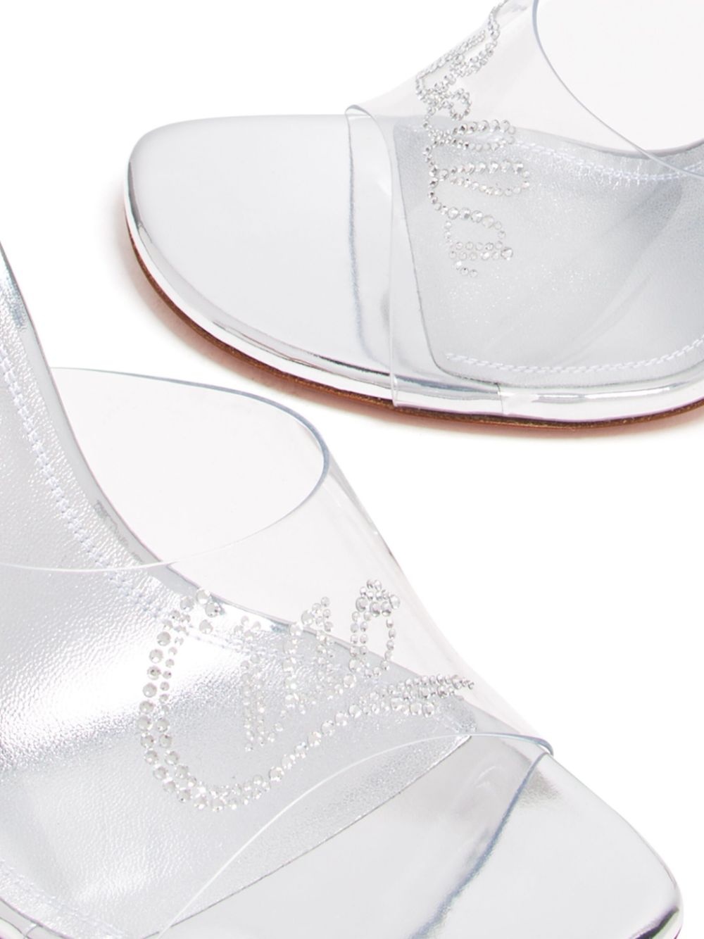 95mm Bella Glass Mules - 2