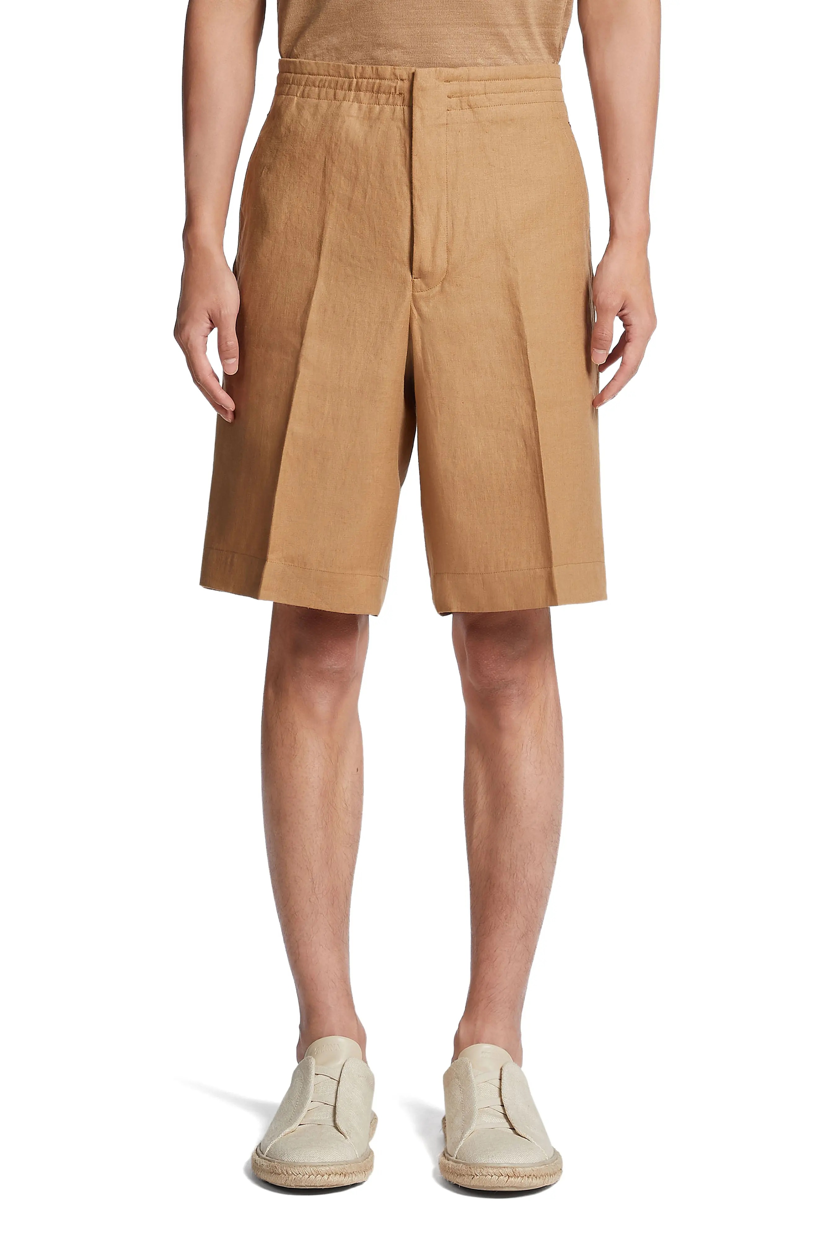 Luxury Linen Shorts - 1