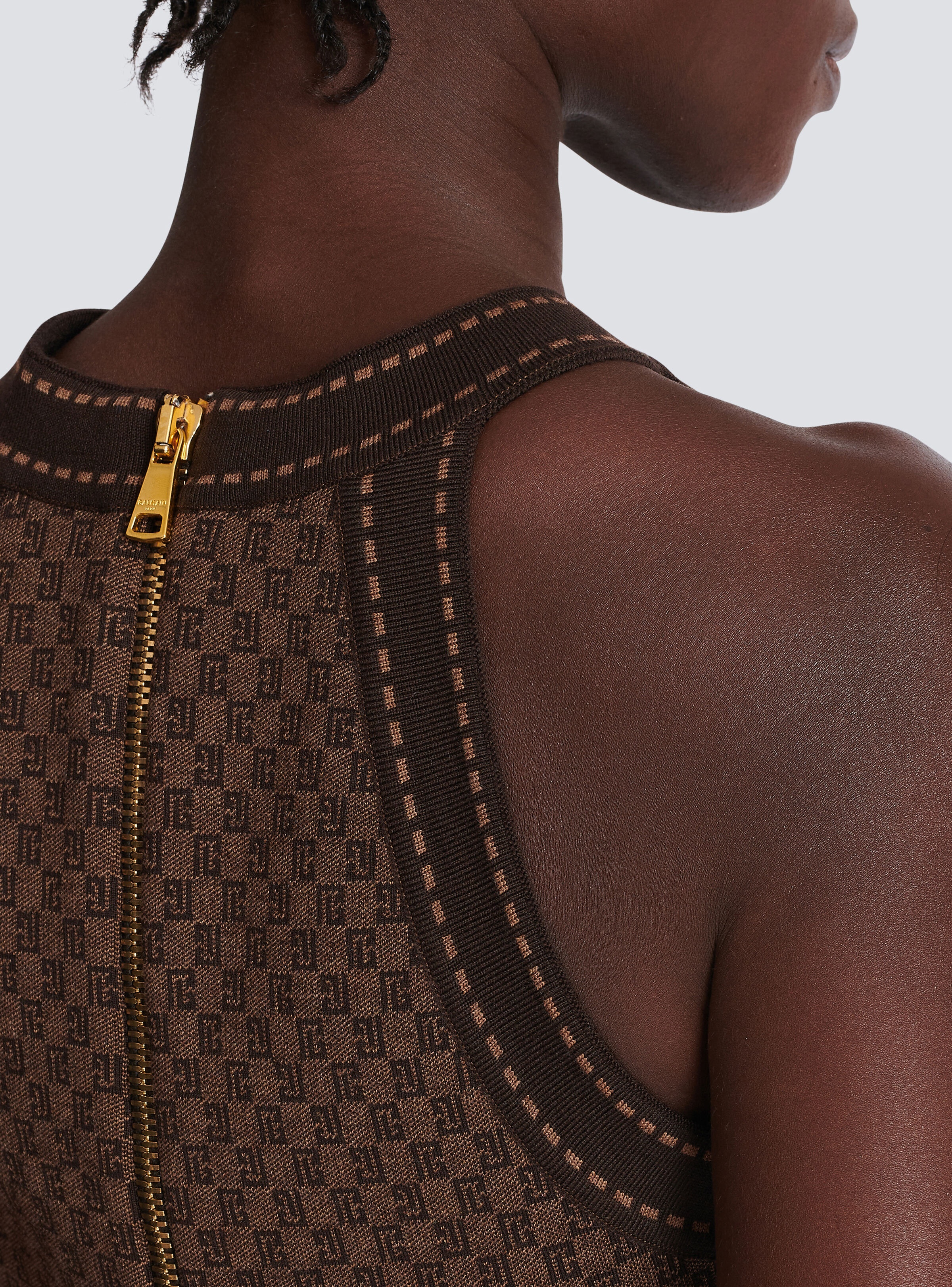 Mini monogram jacquard top - 6