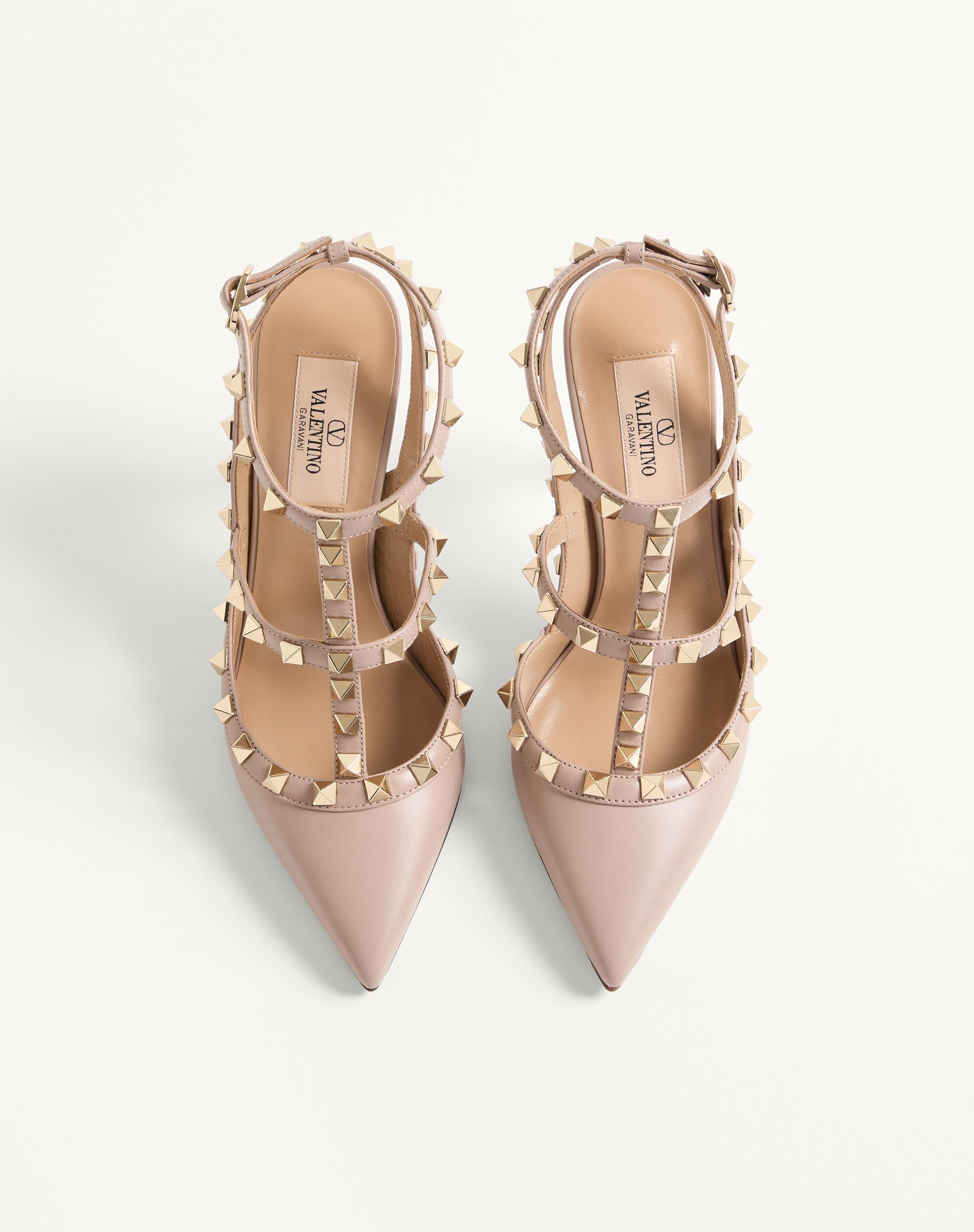ROCKSTUD ANKLE STRAP PUMP 100 MM - 4