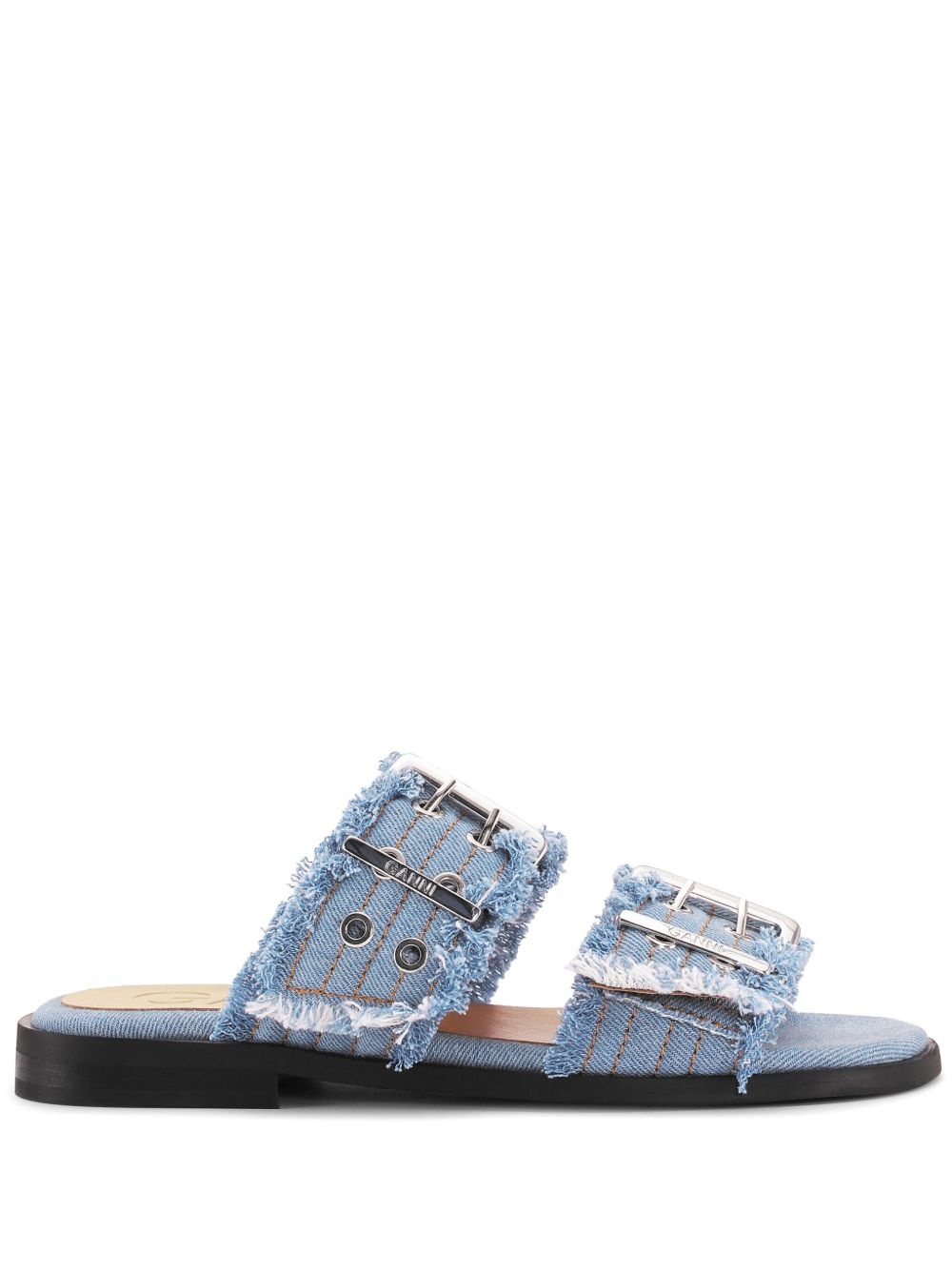 Feminine denim sandals - 1