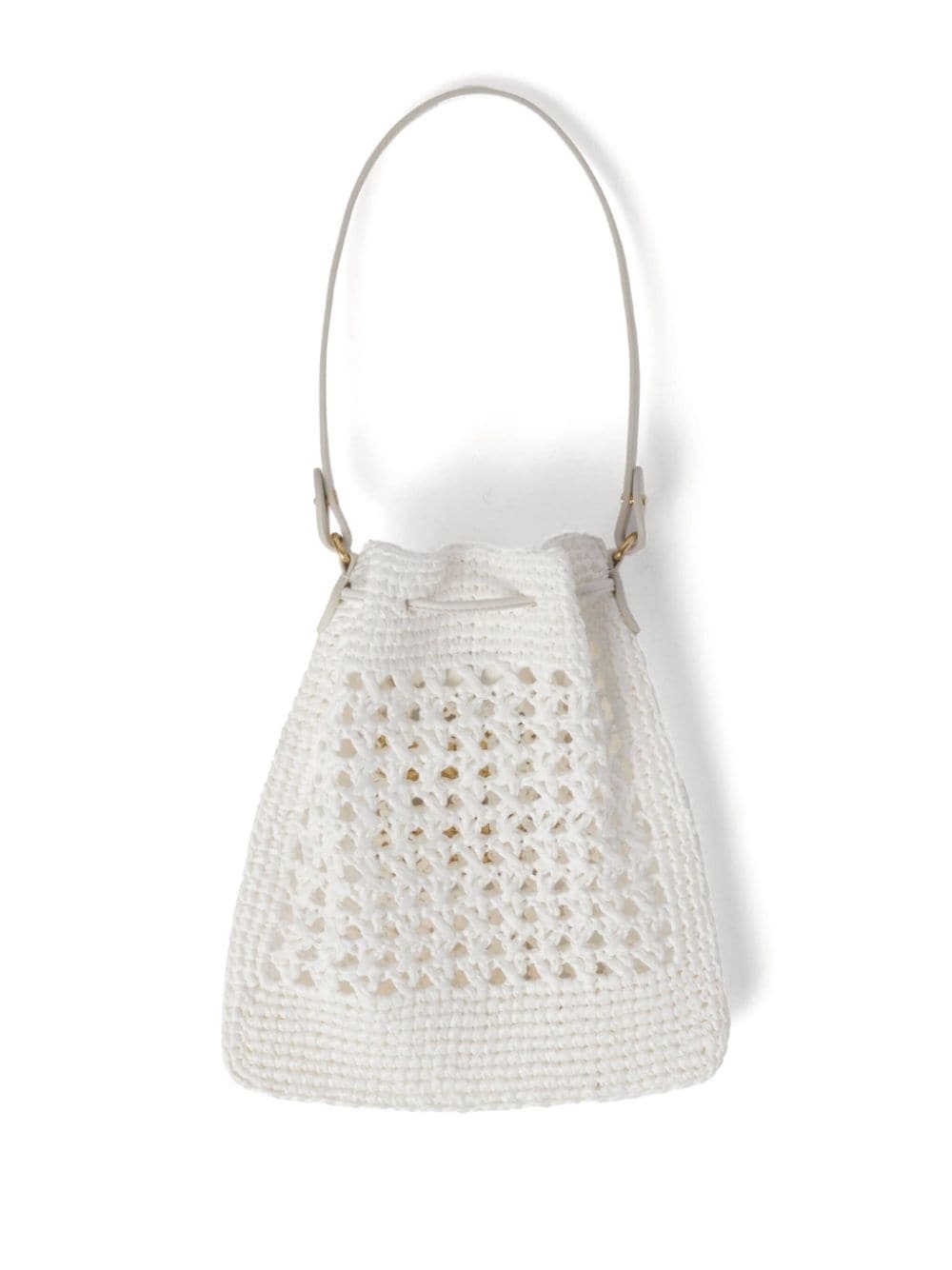 woven raffia mini bag - 2