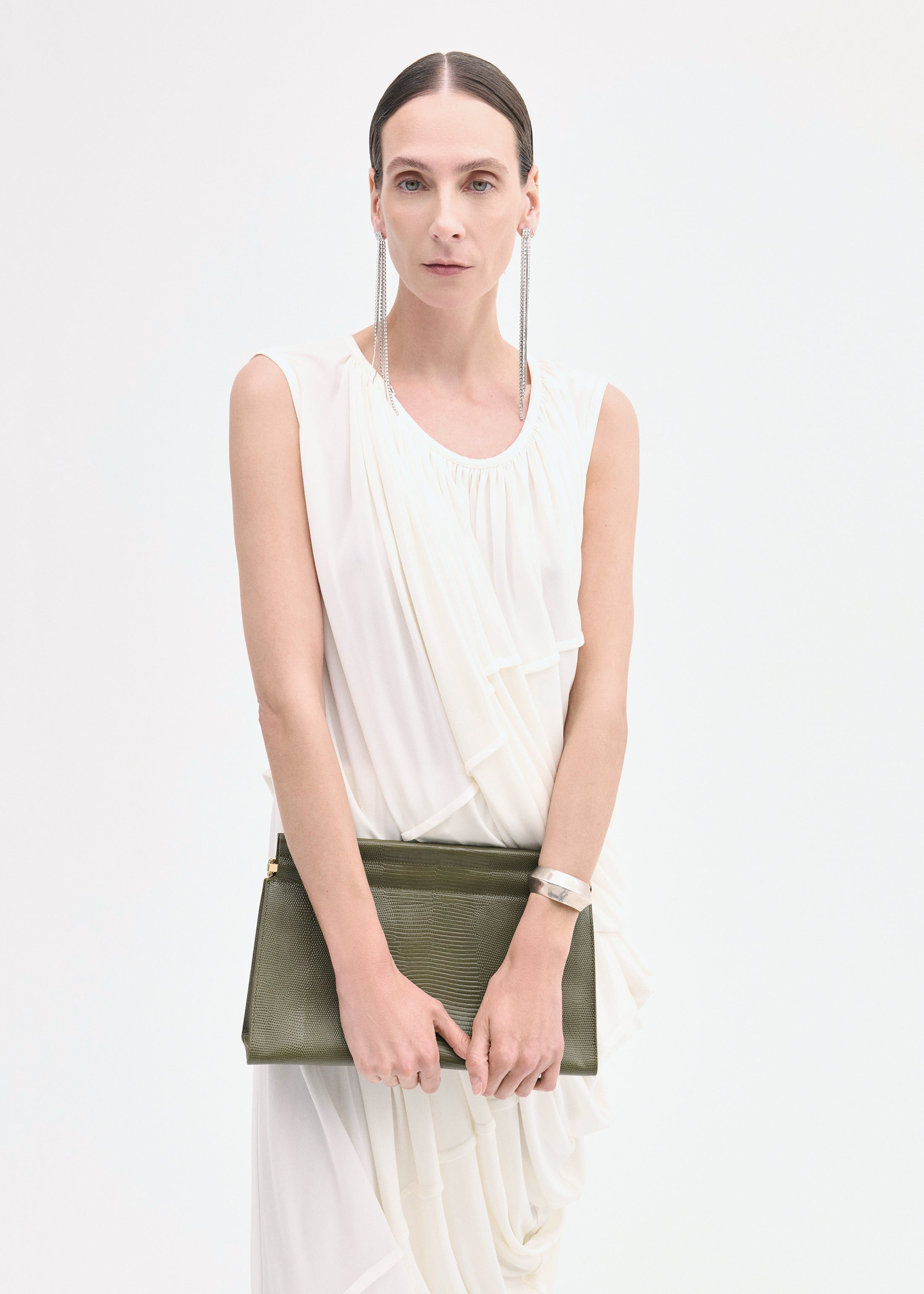 Draped Top in Viscose Jersey - 2
