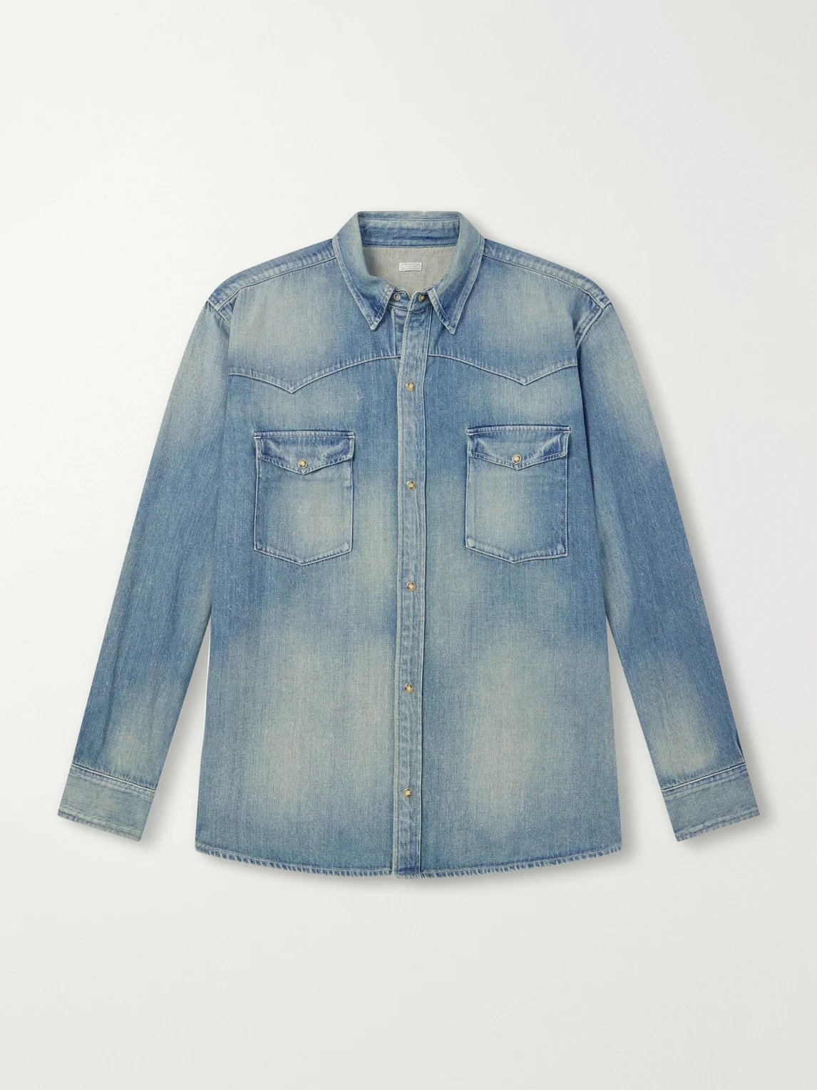 Vintage Western Denim Shirt - 1