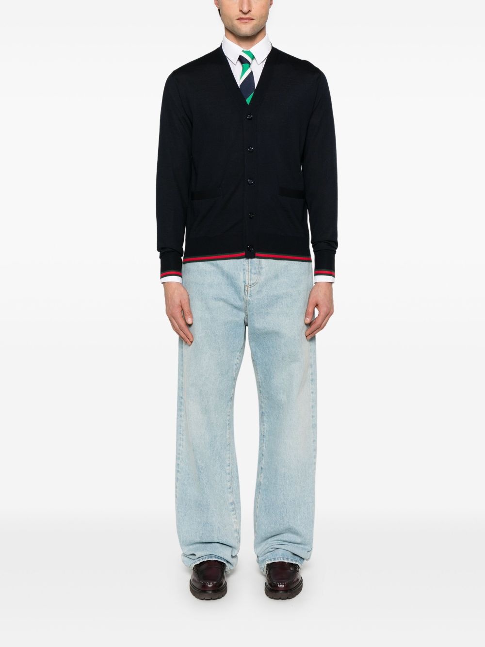 wool cardigan - 2