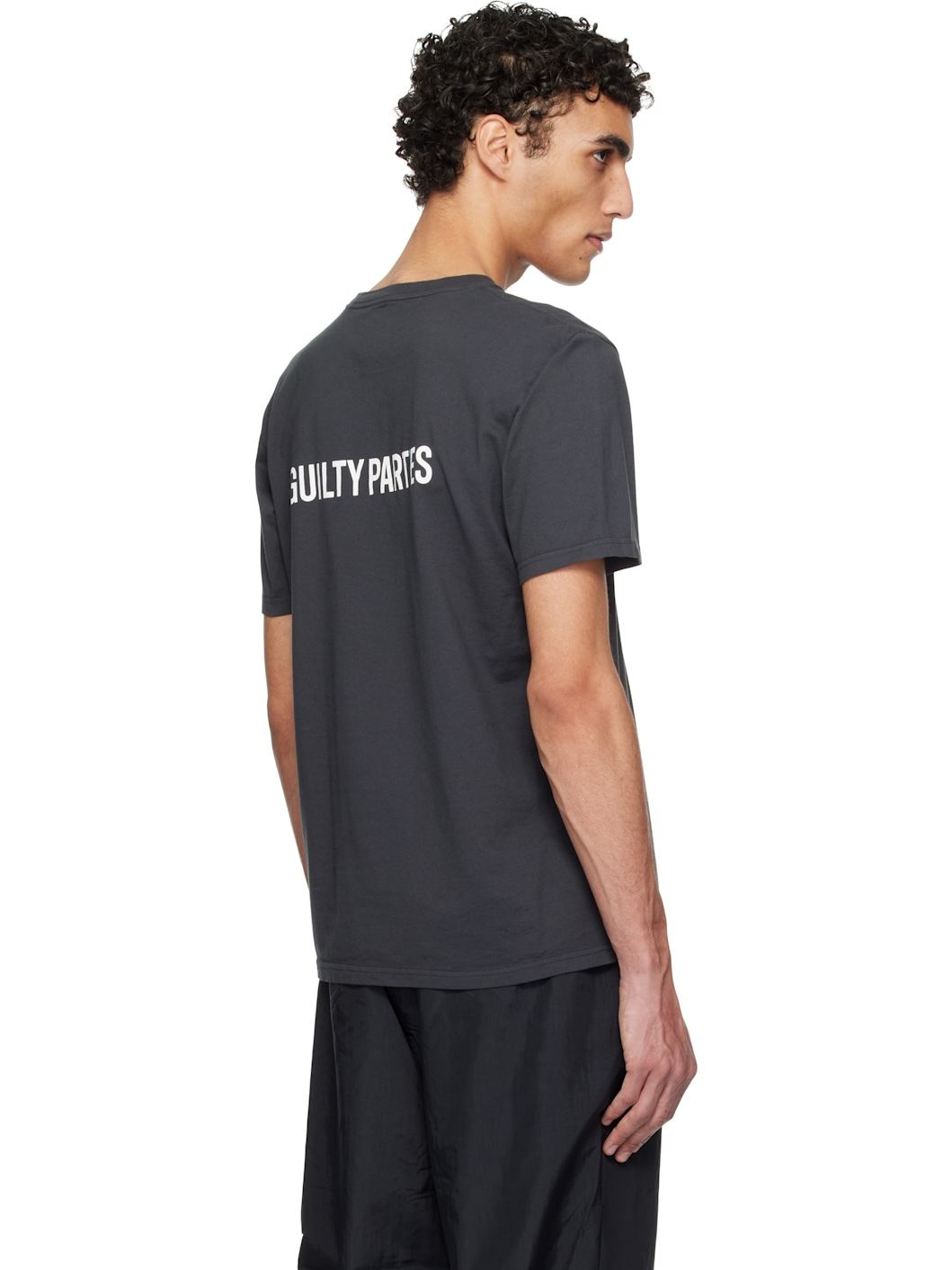 Gray Standard Crew Neck T-shirt - 3