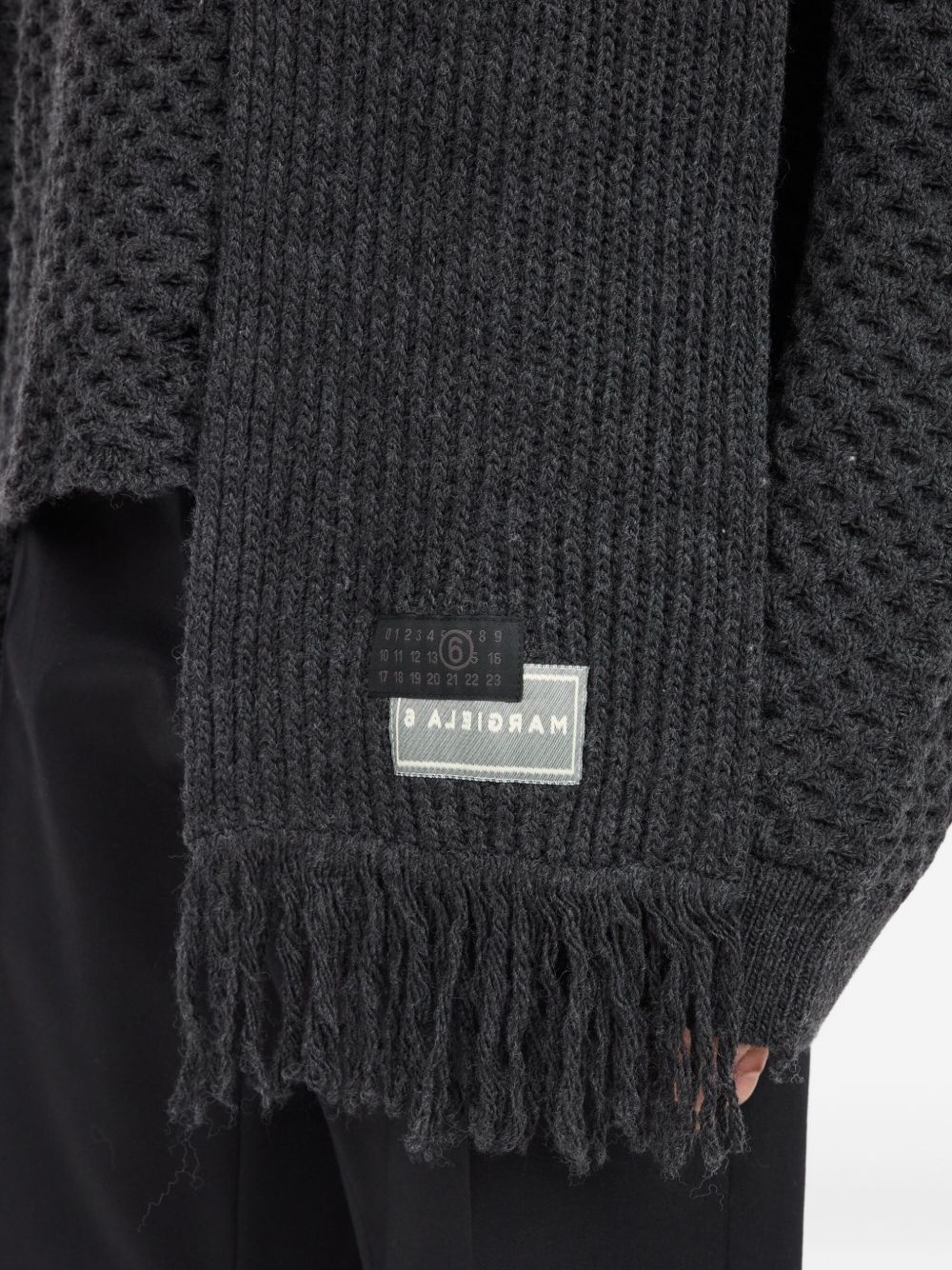 virgin wool-blend sweater - 7
