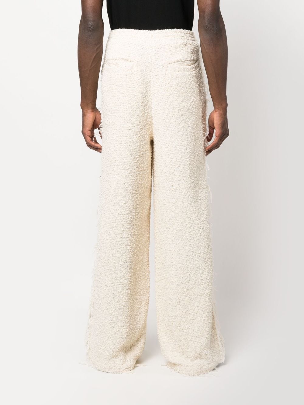 bouclÃ© wide-leg trousers - 5