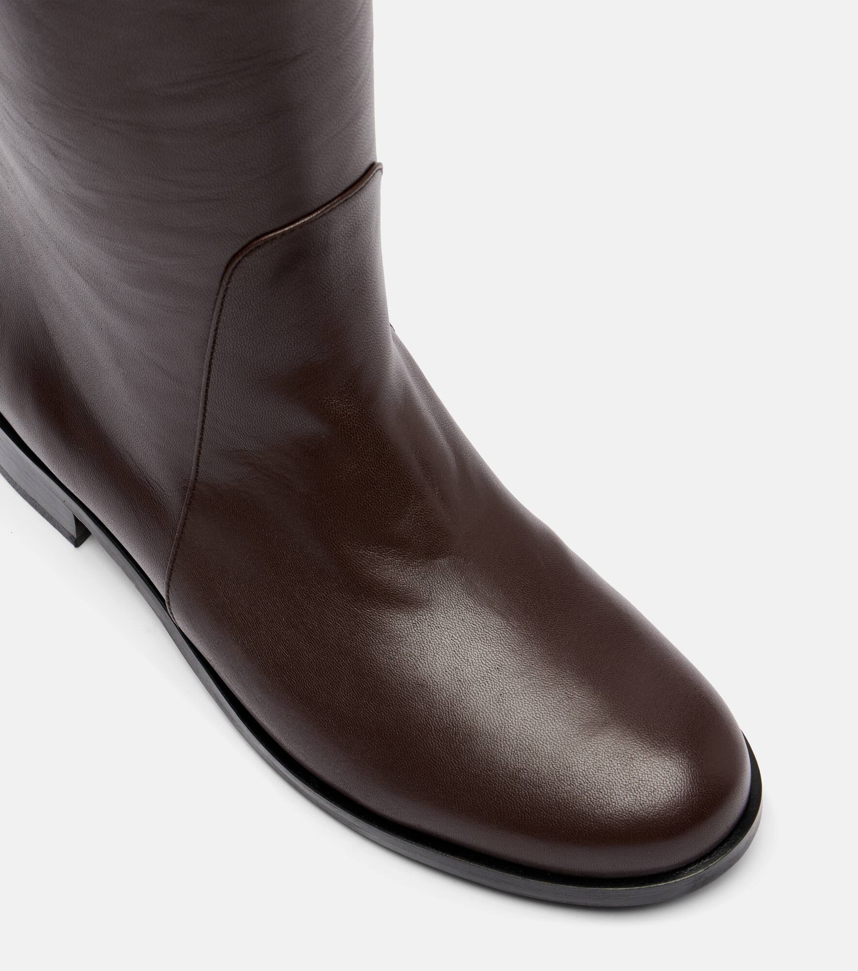 Harlow leather knee-high boots - 5