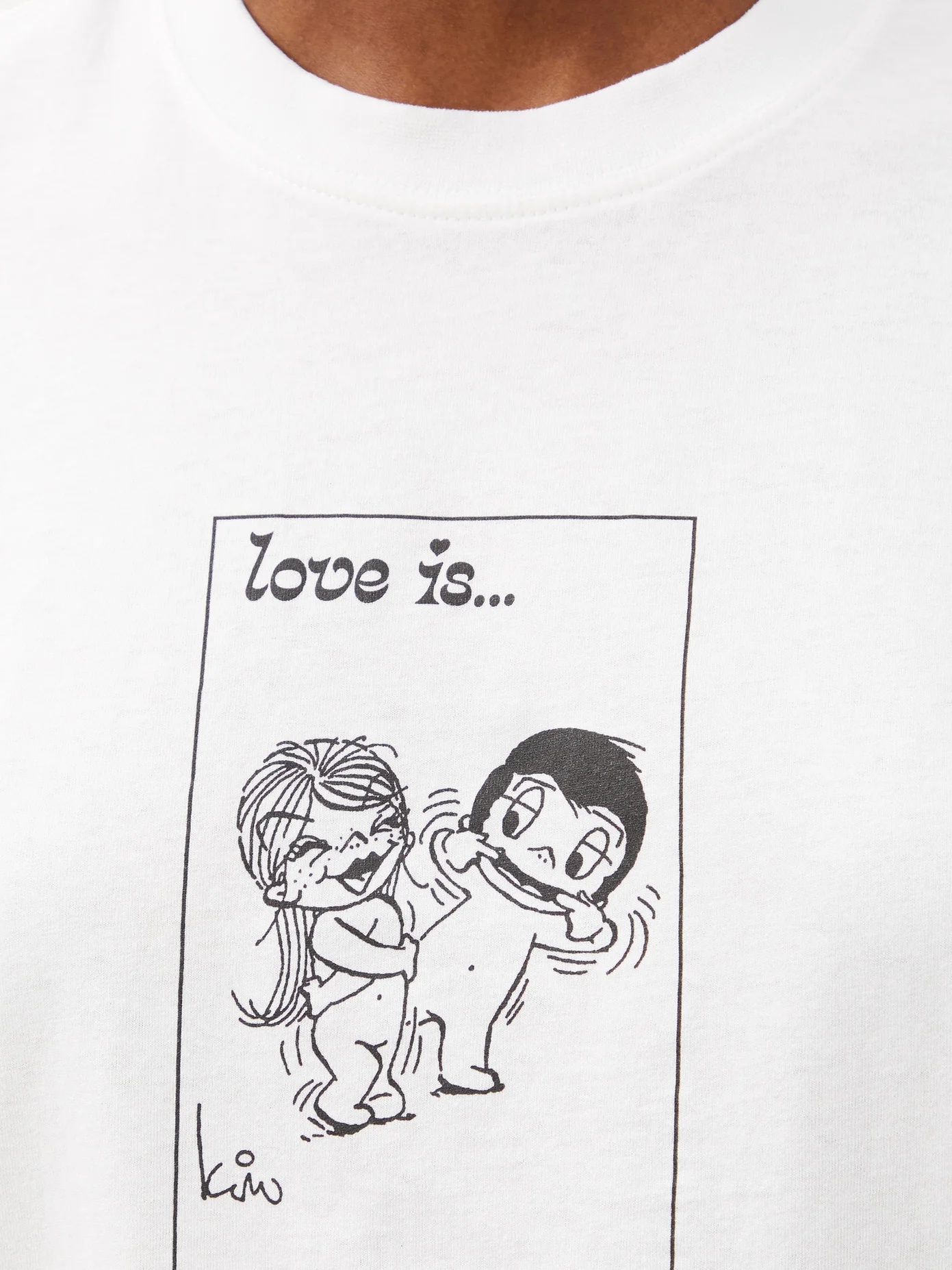 Love Is... Kids Again cotton-jersey T-shirt - 3