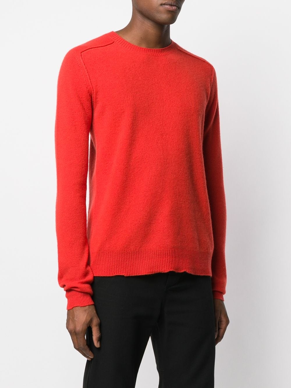 crewneck cashmere jumper - 3