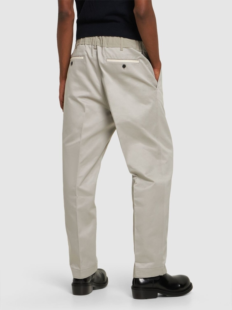 Cotton chino pants - 3