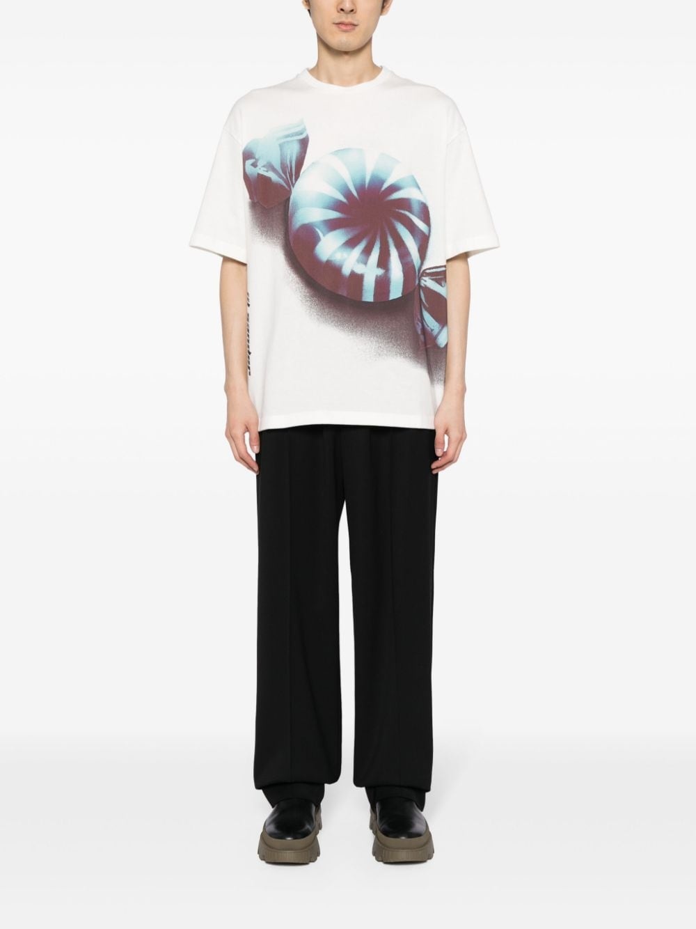 graphic-print cotton T-shirt - 2