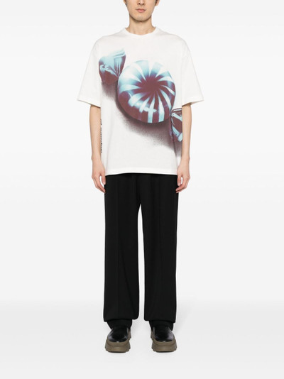 Jil Sander graphic-print cotton T-shirt outlook