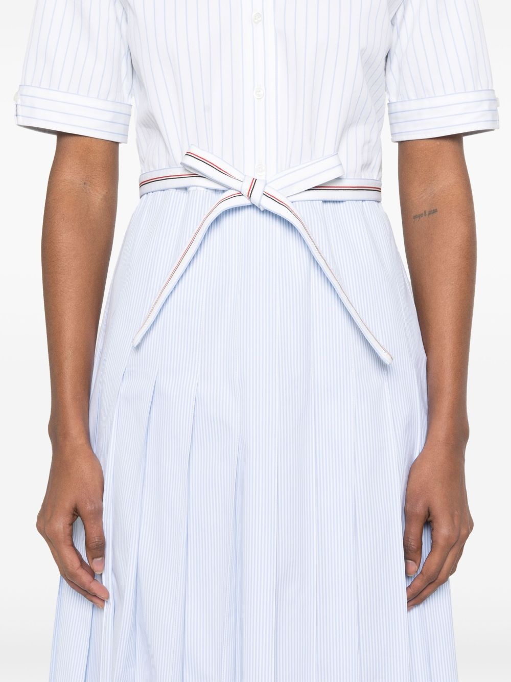 striped midi dress - 5
