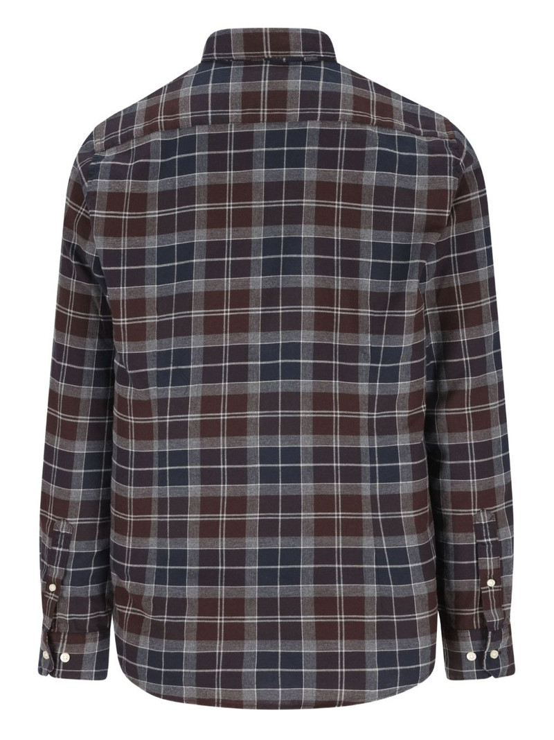 Barbour check-pattern cotton shirt outlook