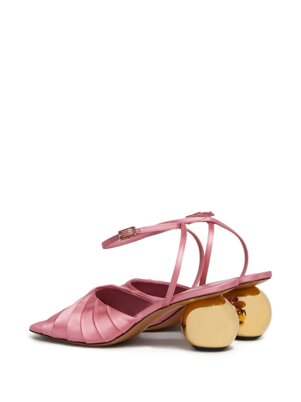 satin sandals - 3