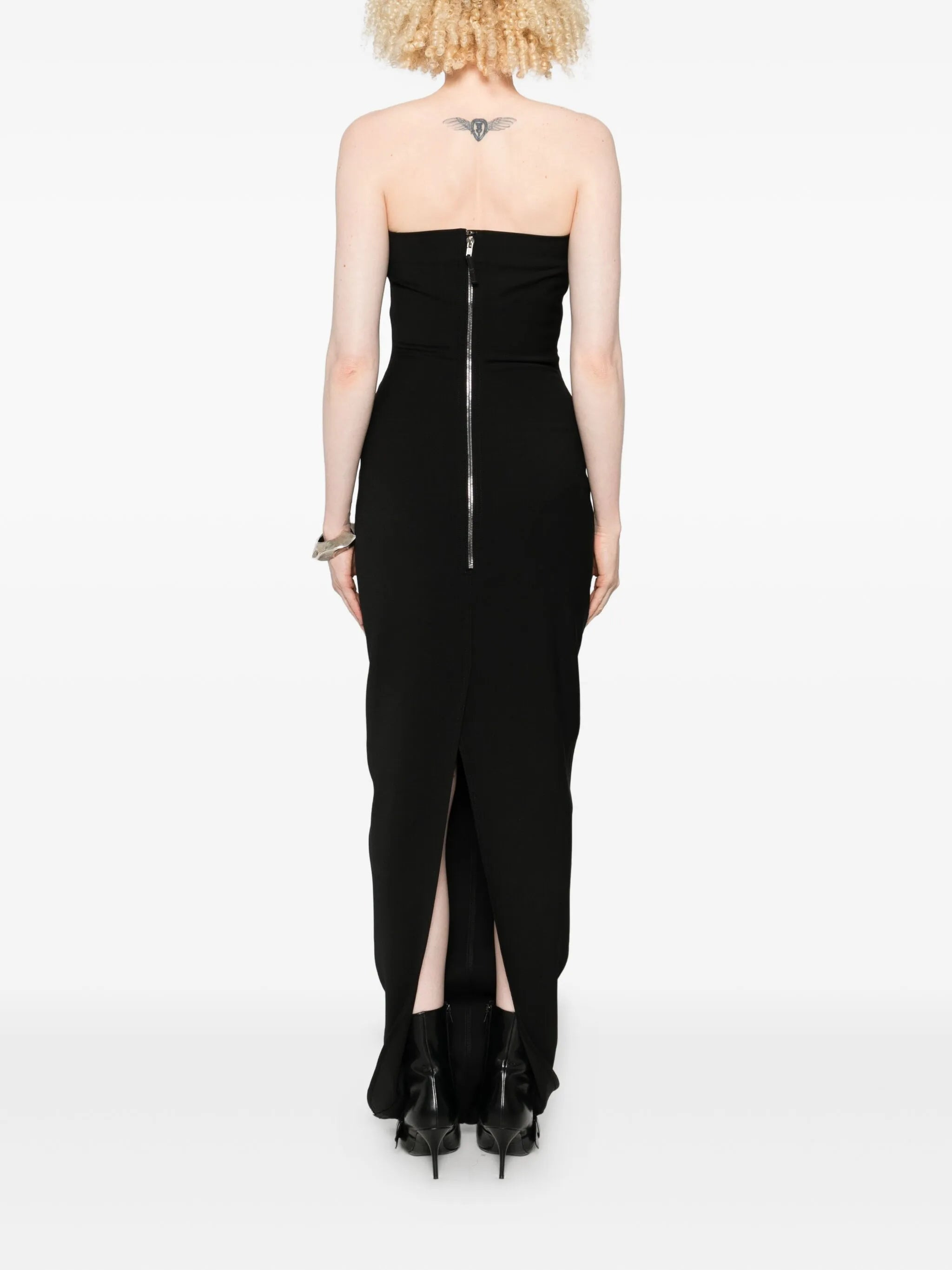 Rick Owens Strapless Fitted Dress - 4