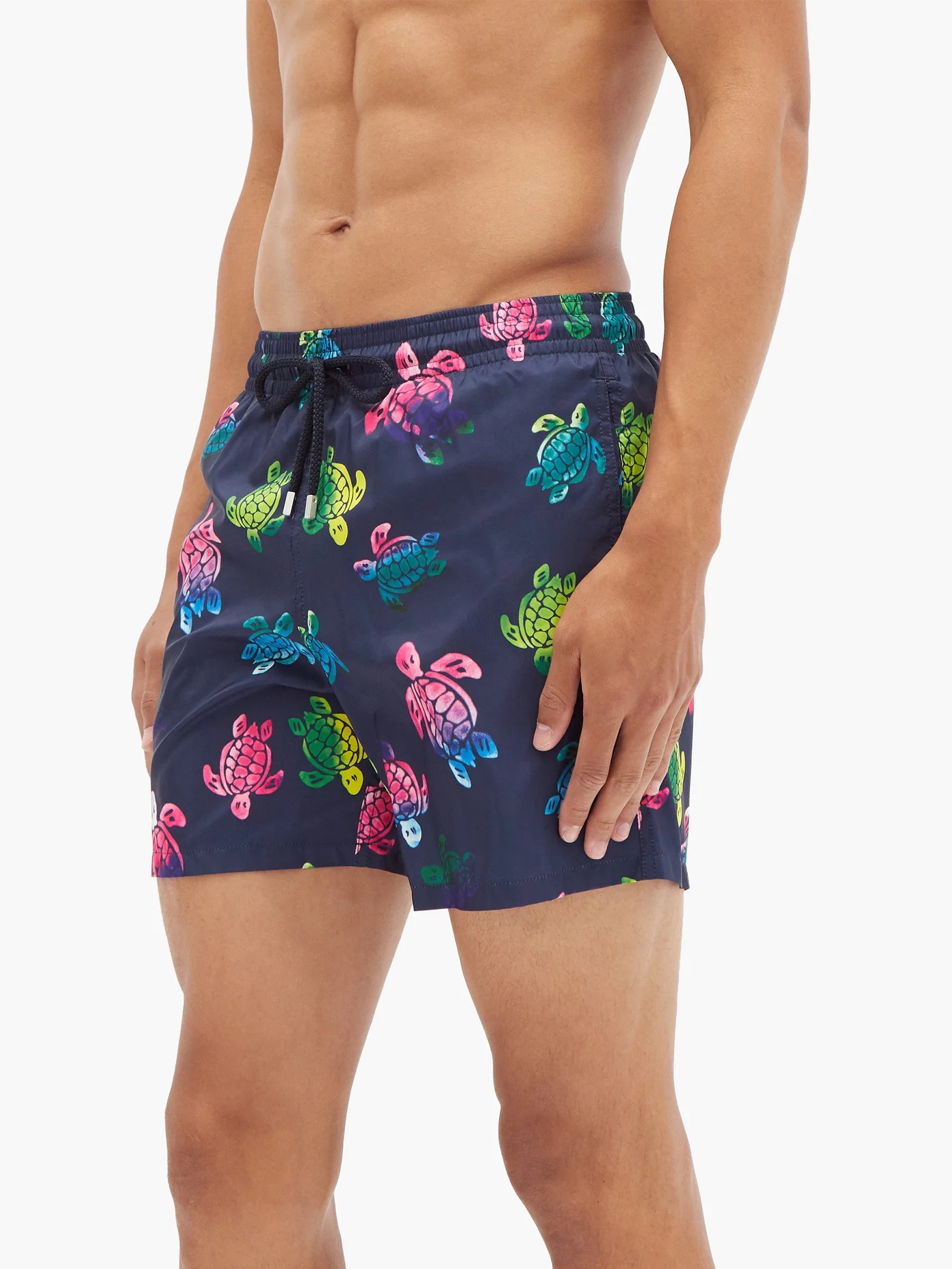 Mahina turtle-print swim shorts - 4