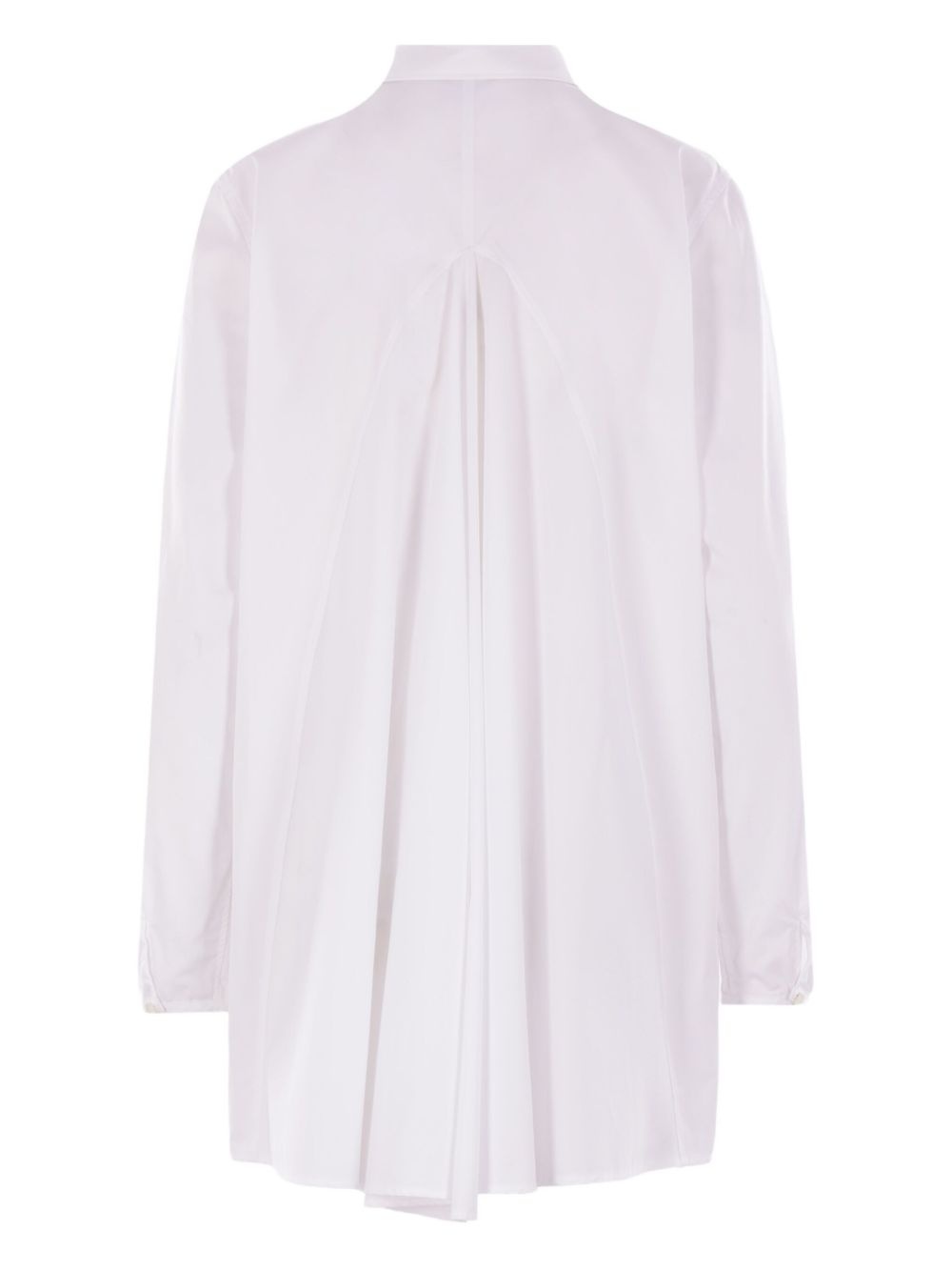 pleated-back shirt - 2