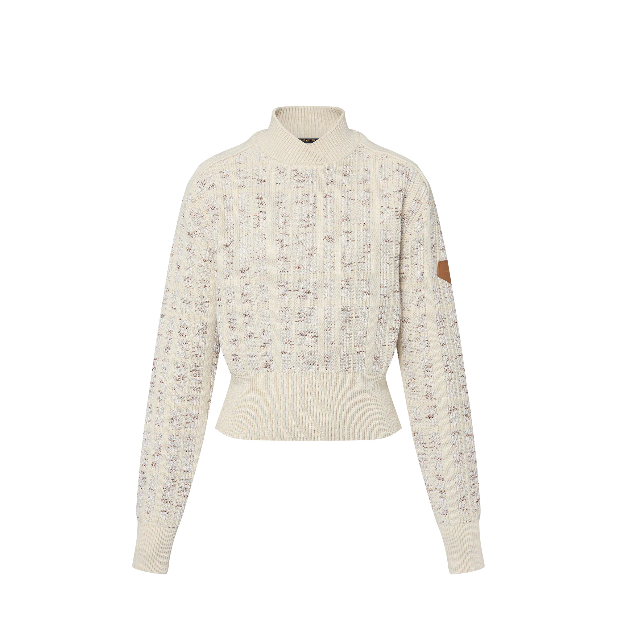 Tweed Knit Pullover - 1