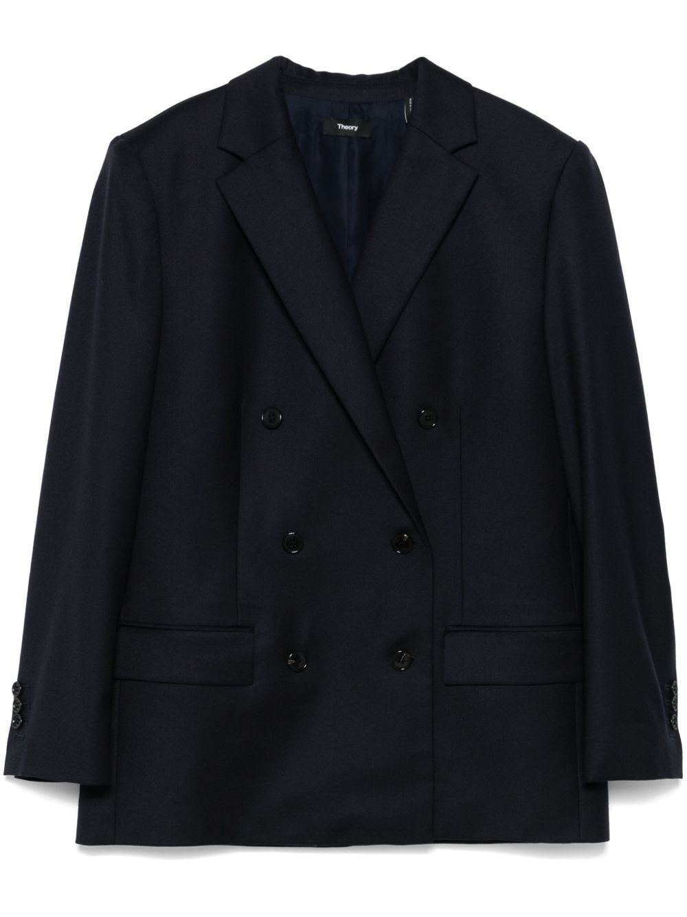 double-breasted blazer - 1
