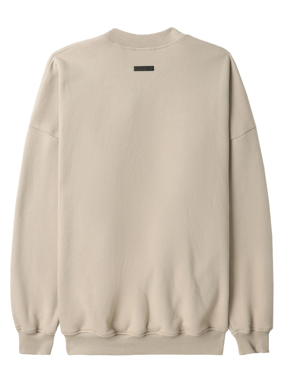 logo-embroidered long-sleeved cotton sweatshirt - 6