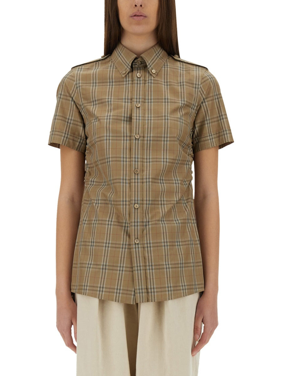 Burberry Women Cotton "Check" Shirt - 1