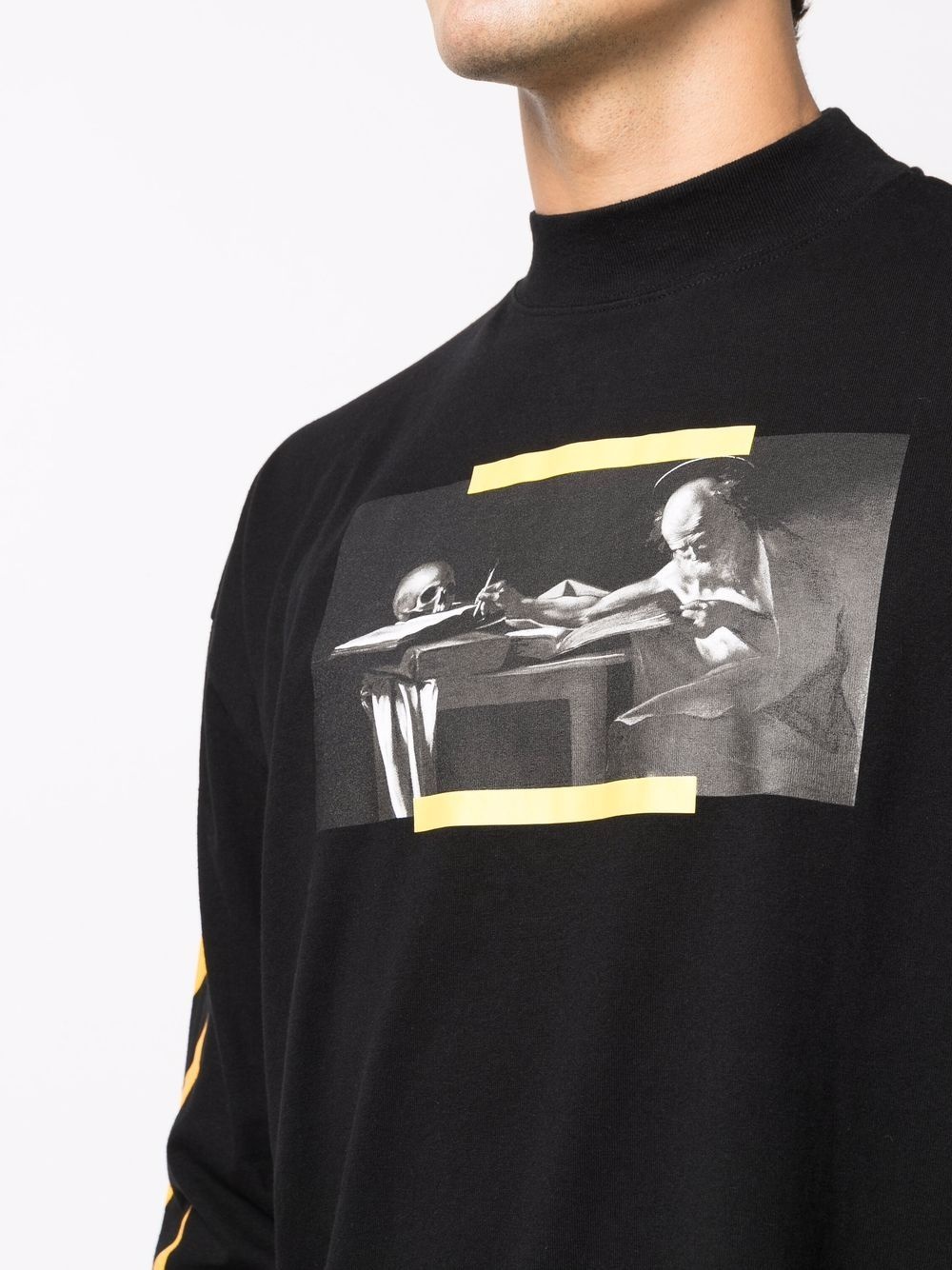 Caravaggio-print sweatshirt - 5