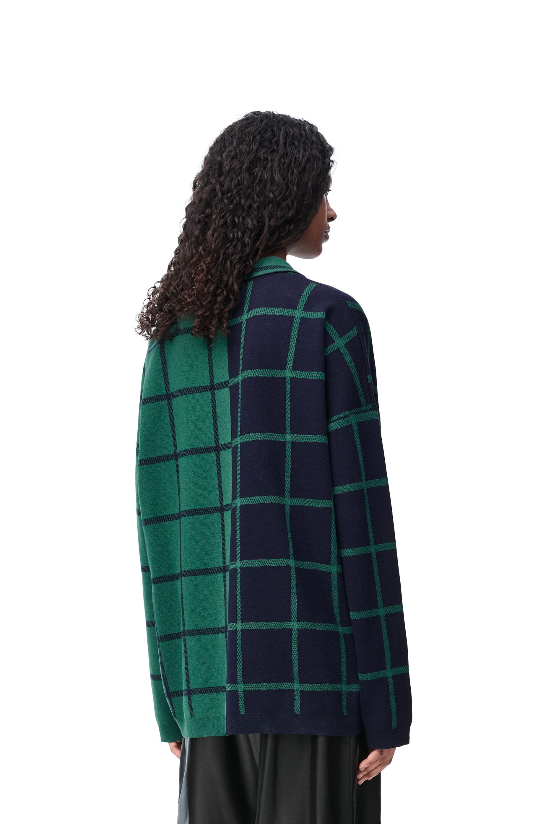 Polo sweater in wool and cashmere - 4