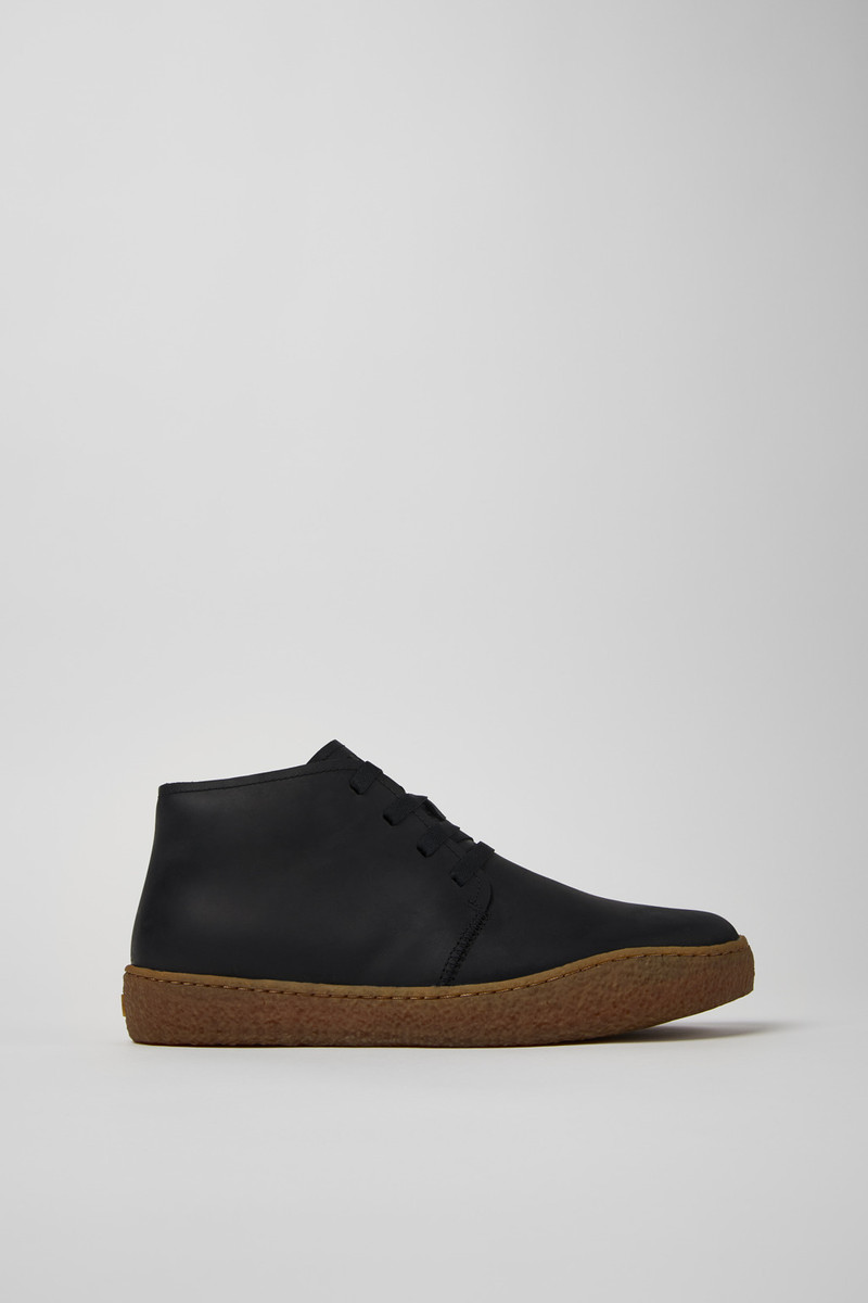 Black Nubuck Desert Boot for Men 1