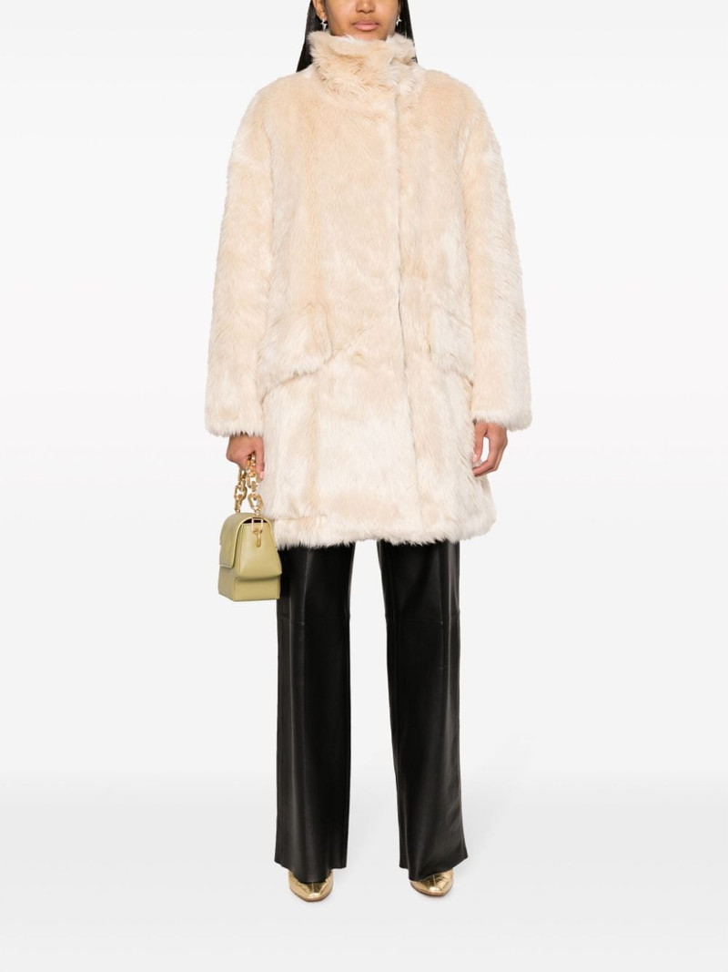 STAND STUDIO Doona faux-fur coat outlook