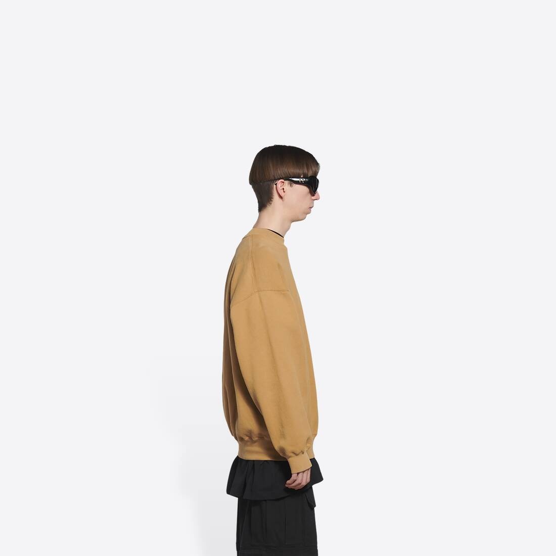 Bb Corp Crewneck in Beige - 4