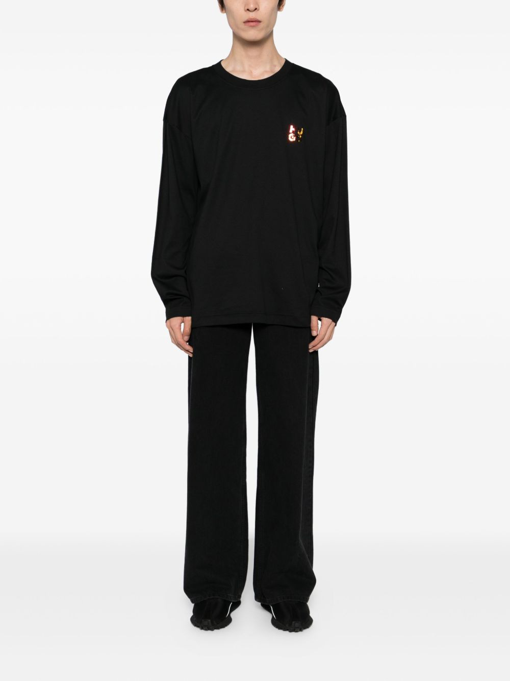 logo long-sleeve T-shirt - 2