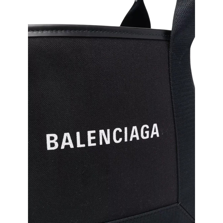 Balenciaga Navy Cabas XS Bag In Black - 2