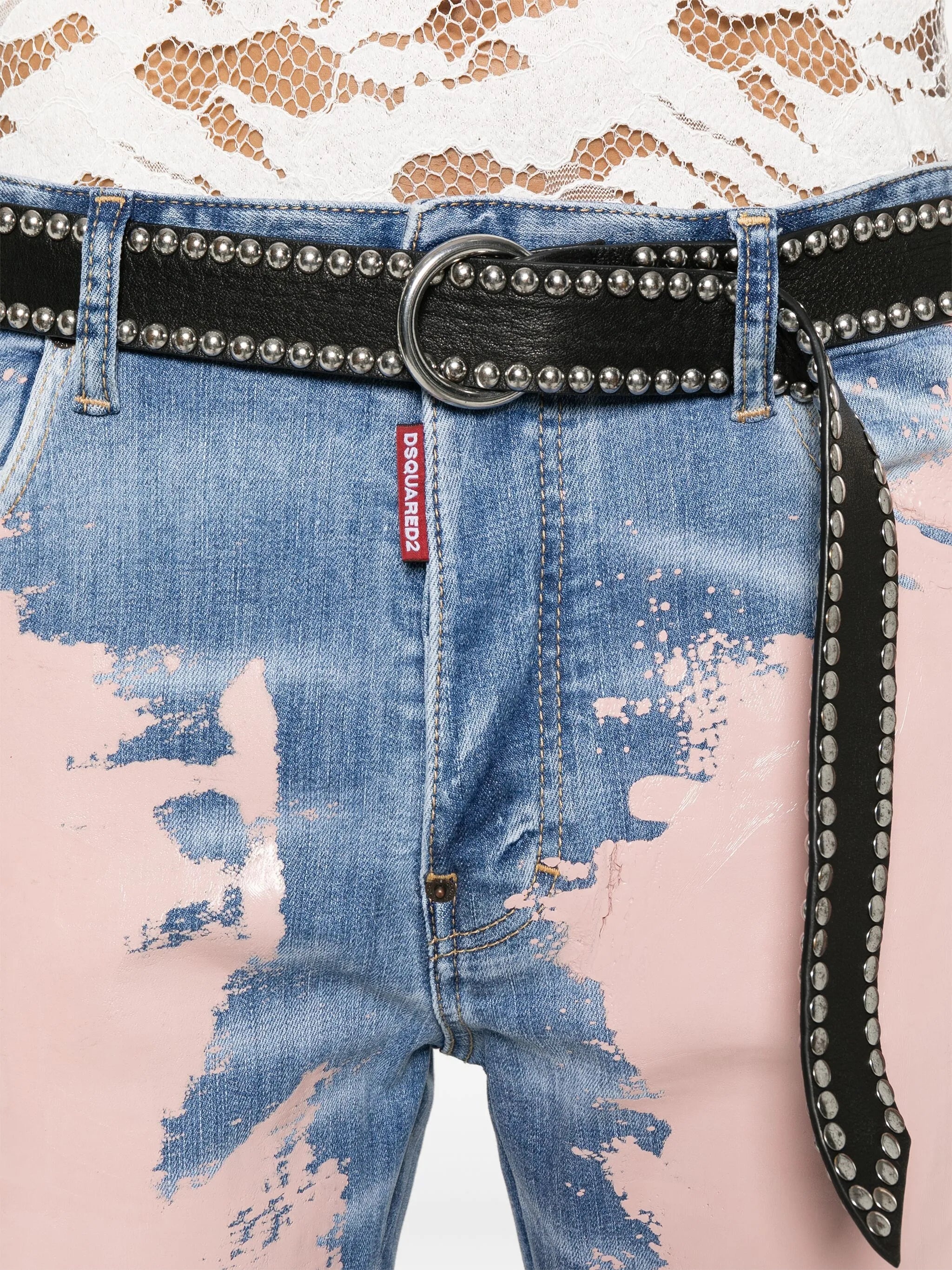 Paint-splatter Jeans - 5