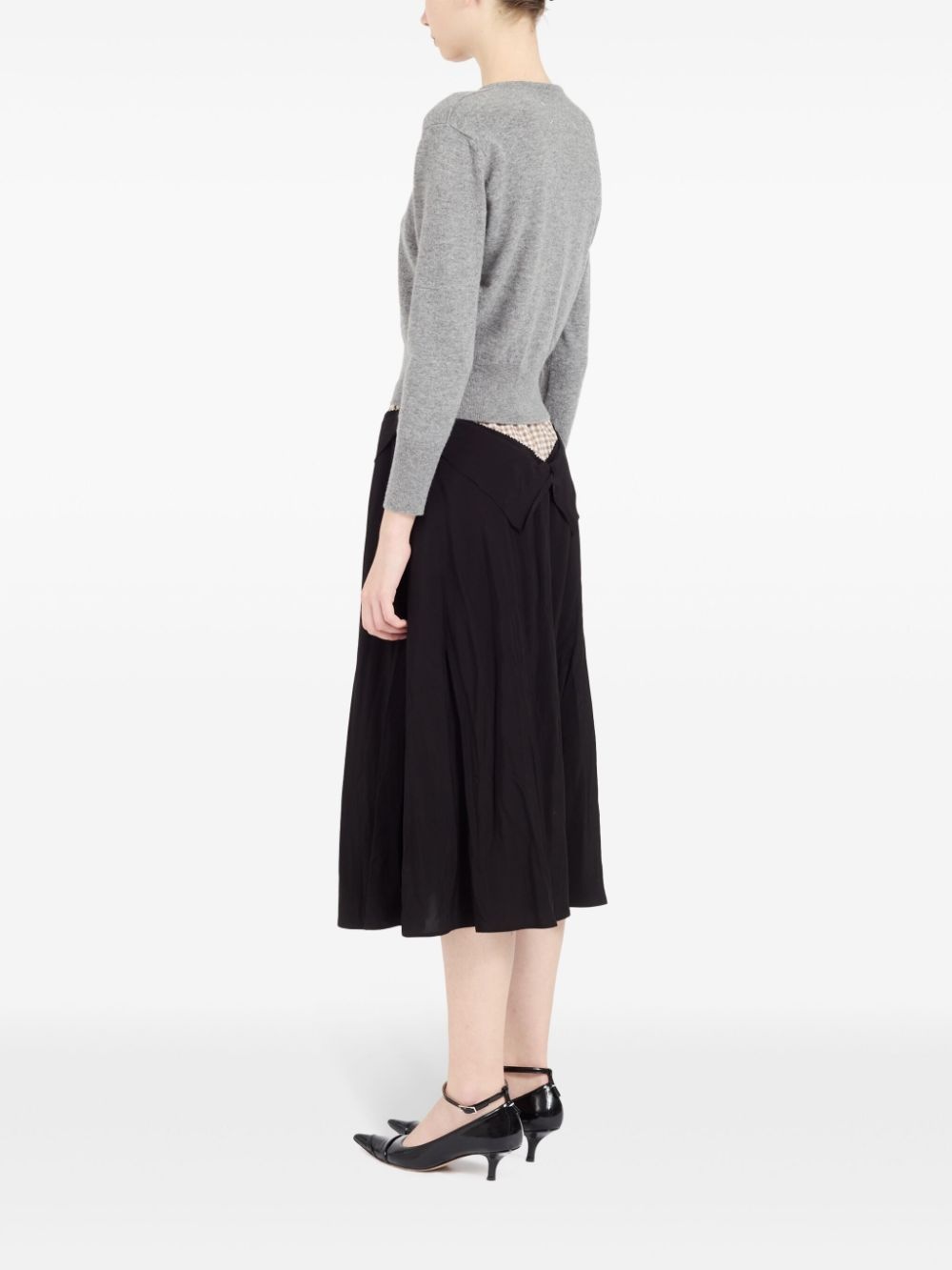 V-neck virgin-wool vest - 6