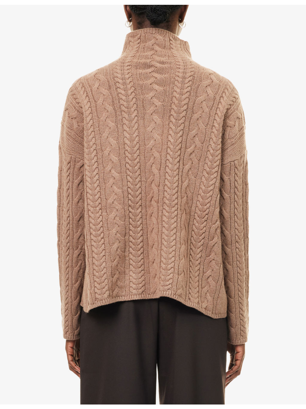Mock-Neck Genova Wool-And-Cashmere Knit Jumper - 4