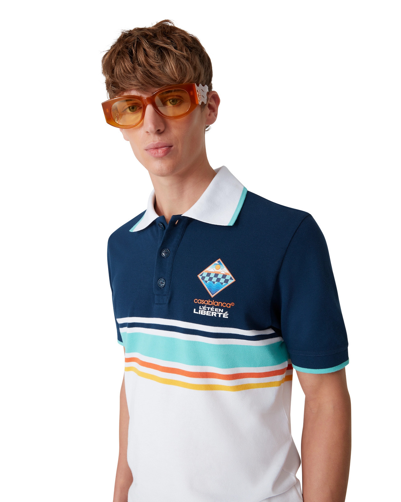 L'Été En Liberté Polo Shirt | Casablanca Paris - 5
